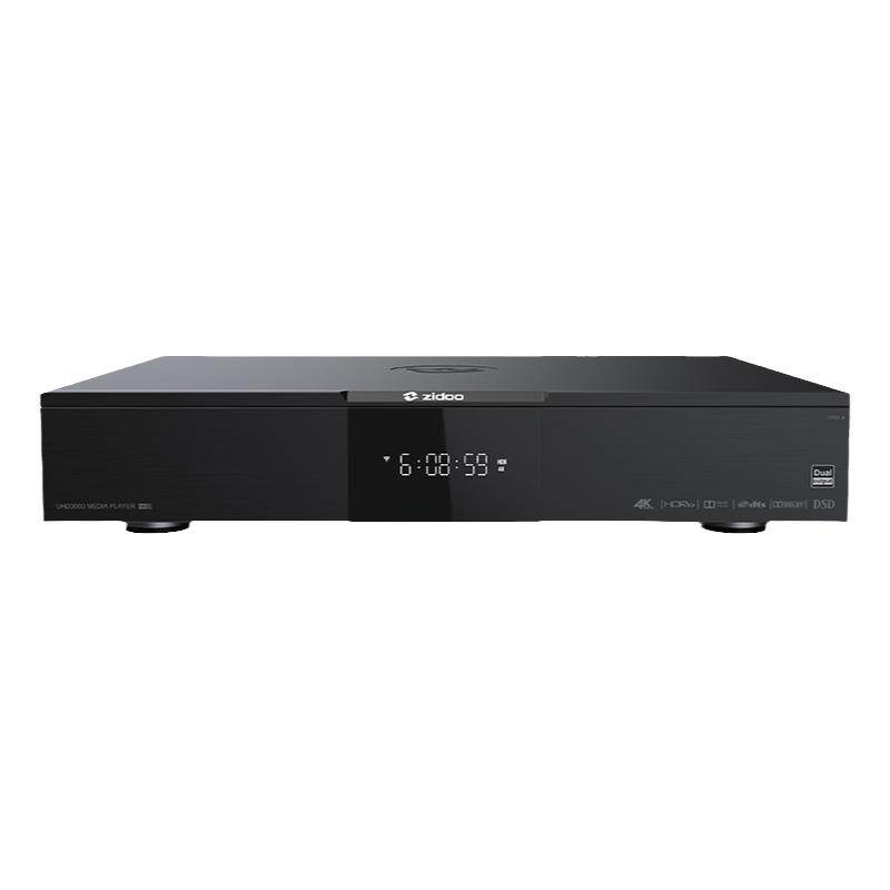 芝杜新款UHD8000发烧HIFI无损音乐播放8K杜比蓝光网络硬盘播放器