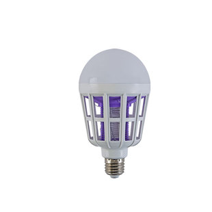 led灭蚊灯泡110V220VE27螺口光源球泡灯家用照明无辐射静音捕蚊器