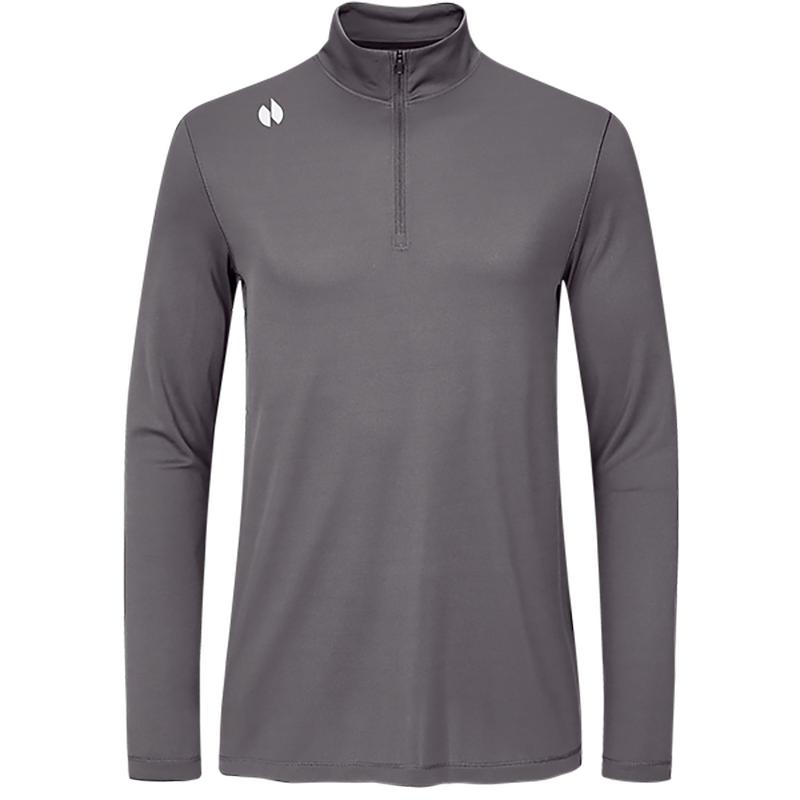 hotsuit后秀长袖T恤男士冬季新款立领拉链上衣速干运动跑步健身服