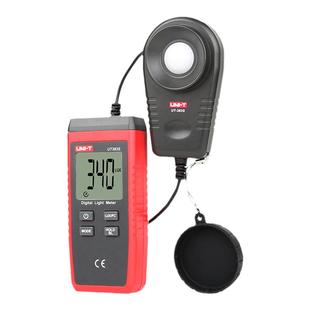 优利德UT383S分体式照度计Lux勒克斯高精度日电灯光亮度测试仪表