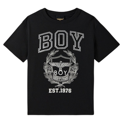 BOYLONDON25新款夏季情侣款印花大BOY休闲街头潮牌短袖T恤N01023