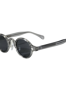 复古小圆偏光男女防紫外线太阳镜