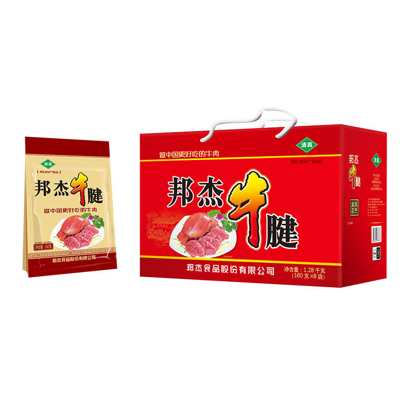 邦杰礼盒熟食河南特产即食牛腱子