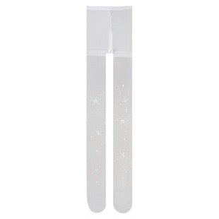 蝴蝶梦Lolita袜子女春夏任意剪菠萝袜女洛丽塔日系印花白丝连裤袜