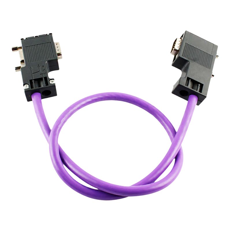 兼容西门子profibus dp总线电缆485紫色通讯屏蔽线6XV1830-0EH10