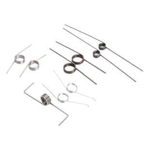 扭簧垃圾桶弹簧家用手按脚踏收纳桶开盖黄按压开关旋转v型扭力GG