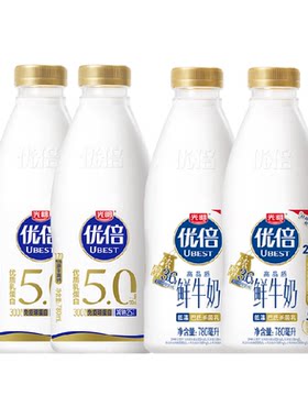 光明优倍超鲜5.0纳滤原生高钙奶