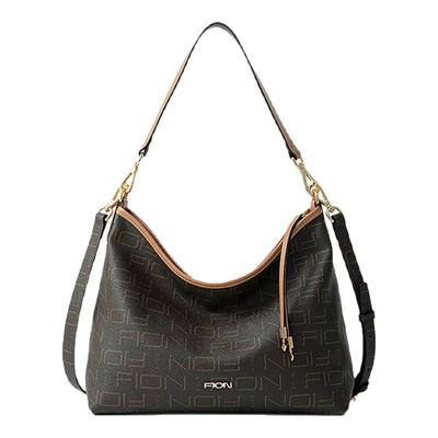 Fion/菲安妮大容量包包女新款时尚百搭休闲单肩包通勤斜挎托特包