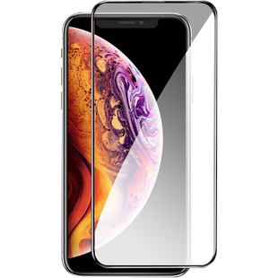 全面屏钢化膜适用iphone全系列苹果12高清promax抗防摔mini覆盖11 se2 x xr 8 7 6 6splus高端黑白边手机膜