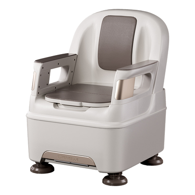 可升降老人坐便器高承重移动马桶