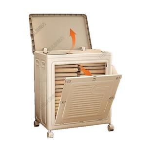 被子收纳箱家用大容量可折叠卧室衣物翻盖整理箱衣服收纳柜储物柜