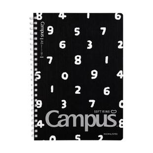 日本kokuyo国誉SOUSOU联名B5软线圈本A5点线笔记本本子大学生记事本A6螺旋本子不硌手胶圈点格本A7迷你上翻本