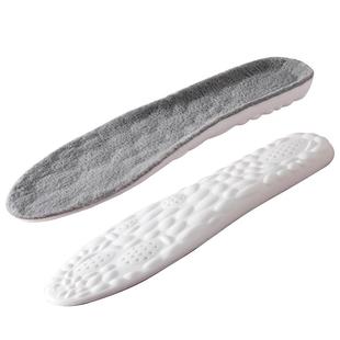 保暖棉鞋垫男鞋冬女新款冬季男士运动加绒加厚踩屎感吸汗防臭冬天