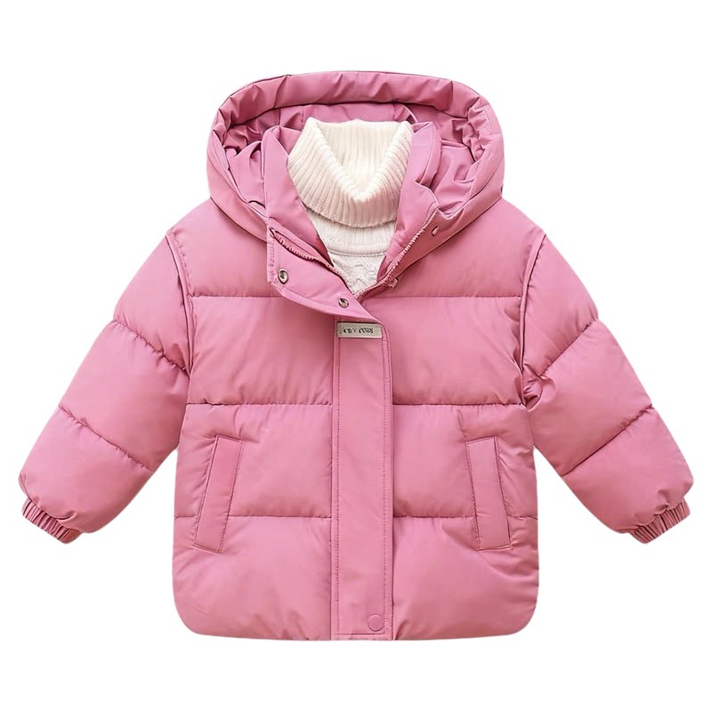 女童装洋气棉服女孩保暖棉衣外套
