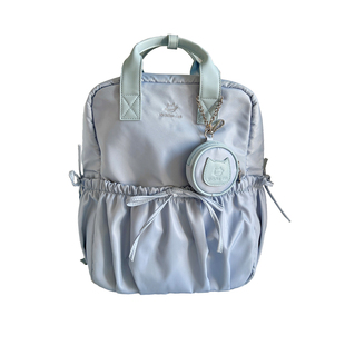 Michiko原创16寸双肩背包电脑包芭蕾风少女蝴蝶结书包