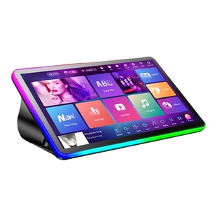 英文英语KTV点歌机国际版一体机电容触摸屏Karaoke家庭点唱机系统