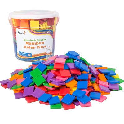 FritzS幼儿数学启蒙教具 一年级幼小衔接早教彩色牌思维训练计算