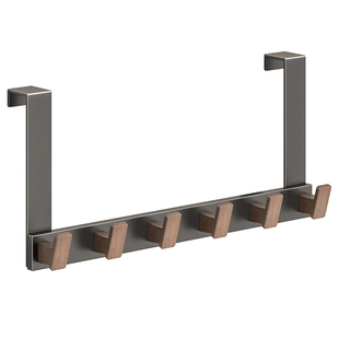 免打孔门后挂钩包包衣服帽子挂衣架卧室卫生间入户门整理挂衣钩子