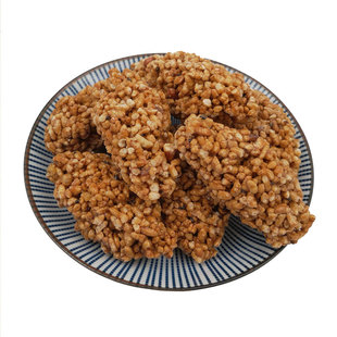 安徽特产炒米糖团糯米冻糖传统糕点米花糖怀旧零食休闲小吃年货