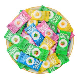 雅树薄荷糖圈圈糖商用火锅餐饮酒店4S饭店洗脚按摩店糖果散装招待