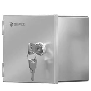 户外明装插座带锁防盗电不锈钢防水盒电源保护罩盖室外电动车充电