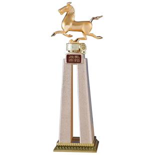 【产地直发】甘肃武威马踏飞燕酒神驰天马白酒飞马踏燕礼盒装摆件