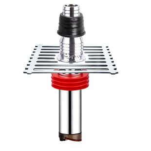 洗衣机地漏接头方形盖板下水管断层直通排水管双排水防臭防溢水盖