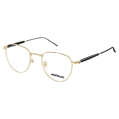 万宝龙Montblanc金属圆形眼镜框