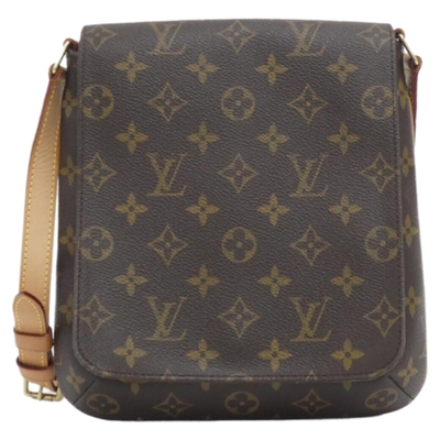 中古LV路易威登女包A级95新Musette Salsa30王菲包老花单肩包正品