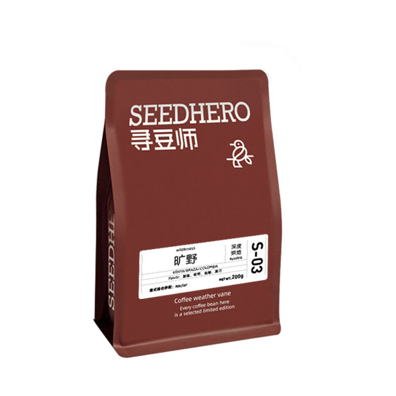 寻豆师 旷野香浓精品阿拉比卡意式拼配深度浓缩美式咖啡可磨粉
