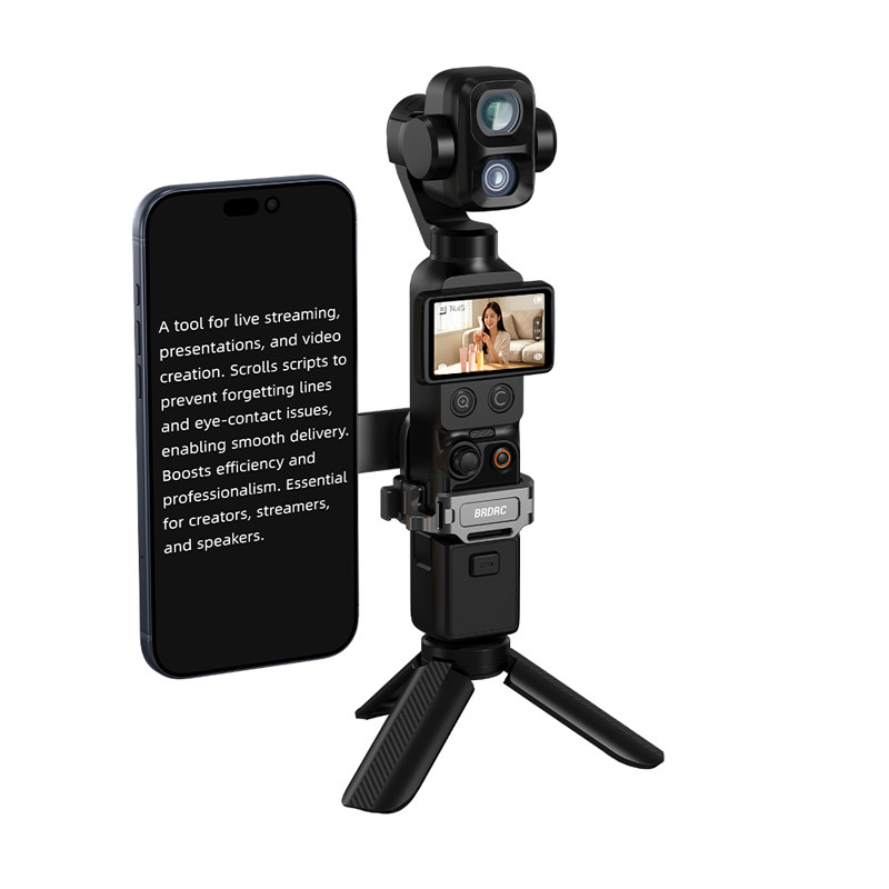 适用大疆Pocket3/4/4P手机提词器