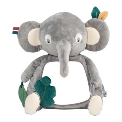 Sebra镜子拥抱动物玩偶