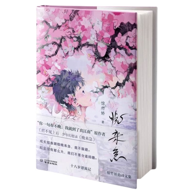 正版 晚来急惊竹娇君不见后青春二重唱138首诗+10篇散文+2幅插画