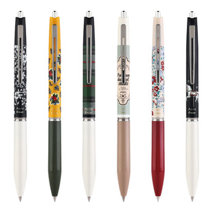 【新品】百乐官方旗舰店Pilot日本VINTAGE MARKET炫滑圆珠笔ACRO限定圣诞市集第2弹巴黎系列高颜值复古油性笔