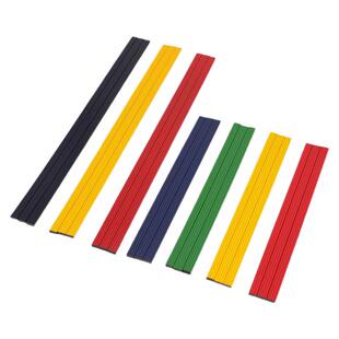 齐富30公分硬磁条办公白板长条磁铁条形吸铁石黑板磁条带刻度白板磁性压条磁贴易吸牢固办公教学带磁软性贴条