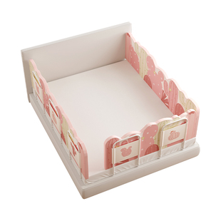 MeitingHome床围栏婴幼儿防掉防摔护栏一面床边挡板女孩卧室软包