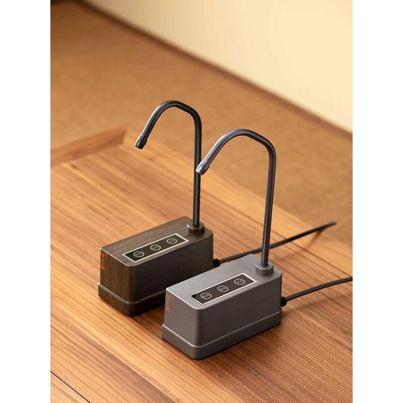 宋艺轩桌面抽水器自动上水器桶装纯净矿泉水茶道取水器电动吸水泵