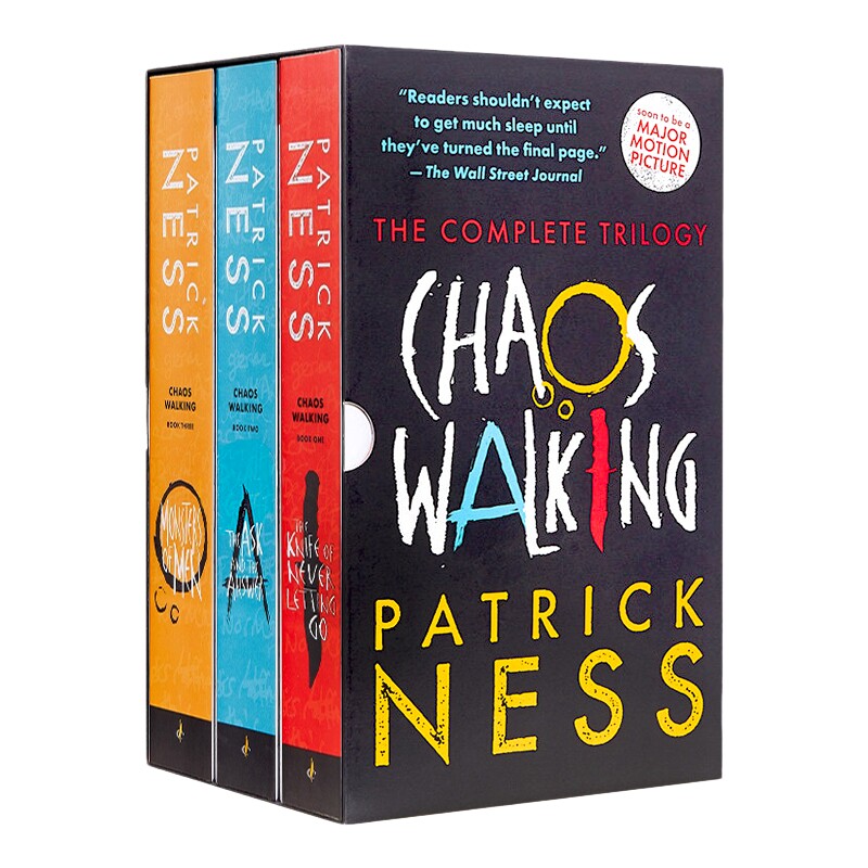 英文原版 Chaos Walking 混沌行走三部曲套装 平装 英文版 进口英语原版书籍儿童外文书