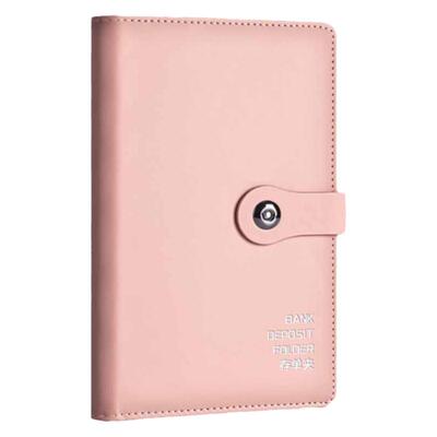 定期存单收纳本多功能票据家庭