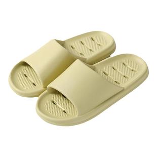 洁丽雅浴室拖鞋女家居室内洗澡防滑防臭镂空漏水2025新款凉拖男士