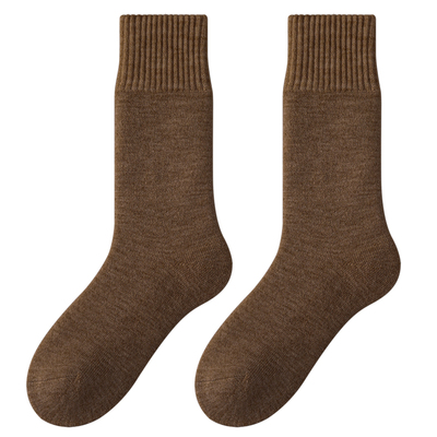 羊绒加厚保暖，加长锁温中筒袜