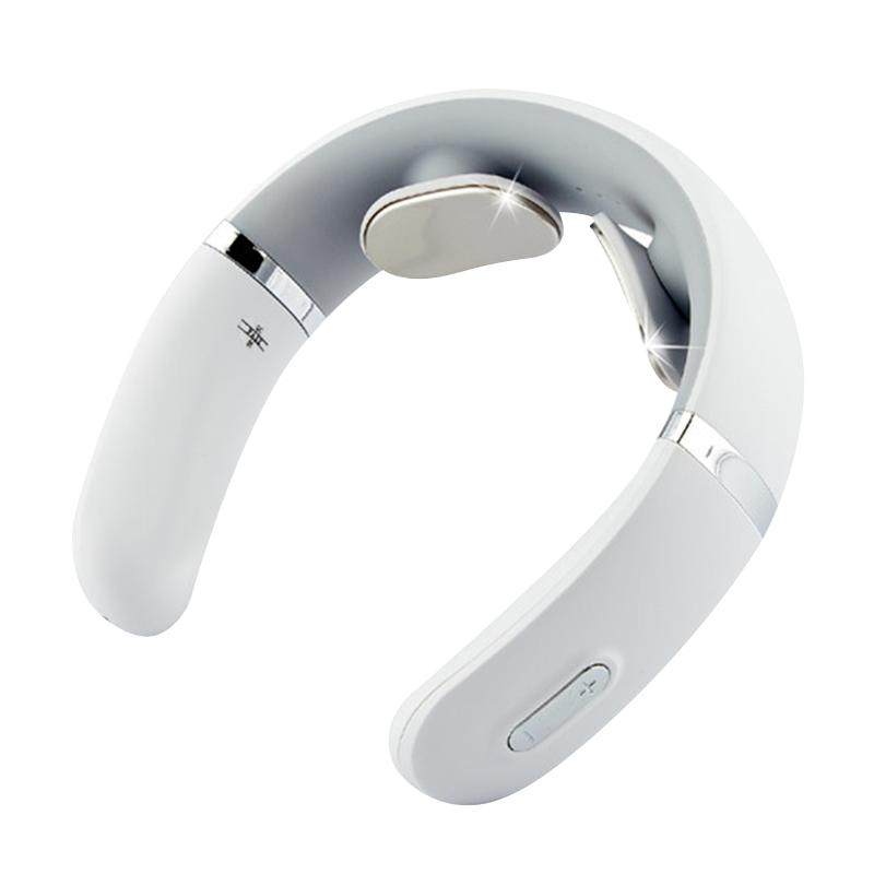 颈椎按摩器颈部按摩仪腰部背部护颈脖子脉冲肩颈揉捏热敷神器劲椎