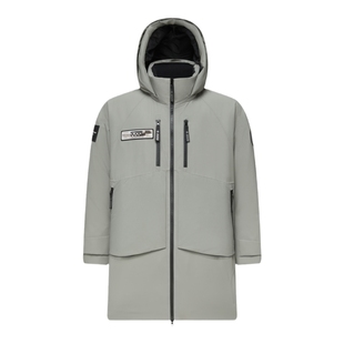 波司登奥莱冬季女中长款白山联名极寒保暖户外时尚舒适厚羽绒服