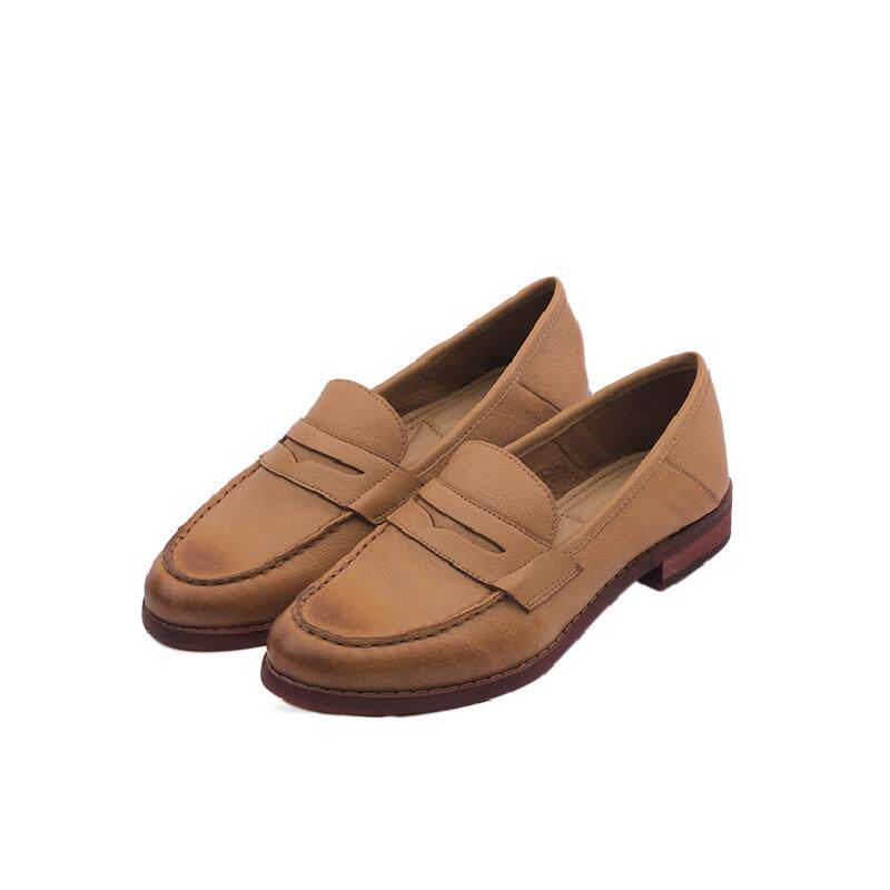 【超舒服系列】羊皮乐福小皮鞋