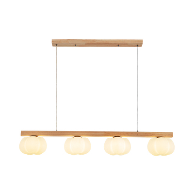 奶油风餐厅灯护眼全光谱高透光