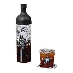 HARIO联名夏季咖啡冷萃壶冷泡壶套装耐热玻璃带滤网泡茶高颜值