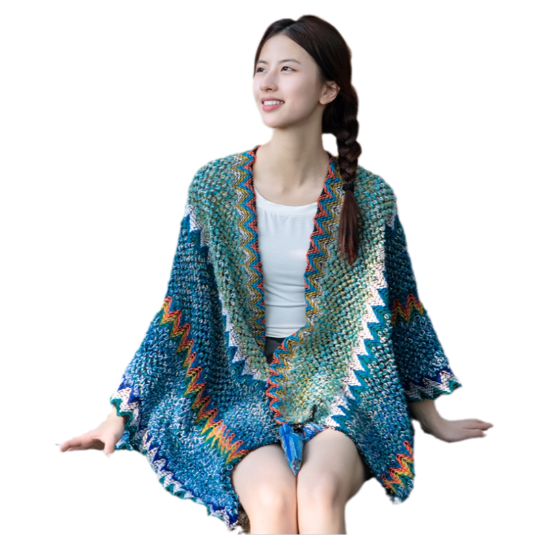 披肩斗篷款民族风女春夏秋