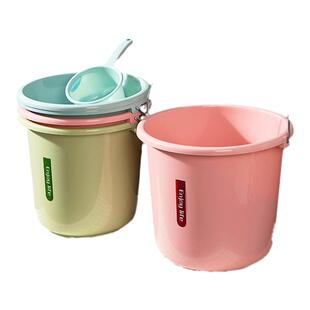 水桶学生宿舍用桶盆套装家用储水桶加厚大号塑料桶洗衣手提小水桶