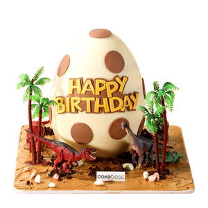 CAKEBOSS重回侏罗纪恐龙系列童趣恐龙蛋生日蛋糕北京上海同城配送