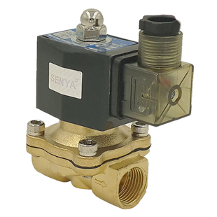 防水节能常闭电磁阀水阀气阀铜开关AC220V24V2分3分4分6分1寸